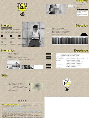 个人简历图片PPT模板免费下载(图片编号:1030946)_六图网16pic.com