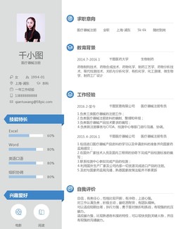 国内领先的免费在线个人简历制作平台-千图网云简历