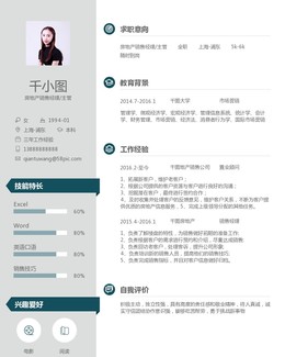 国内领先的免费在线个人简历制作平台-千图网云简历