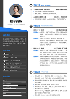 Word简历